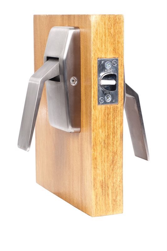 ABH 6800 Pull/Push Latch, Cylindrical Low Profile