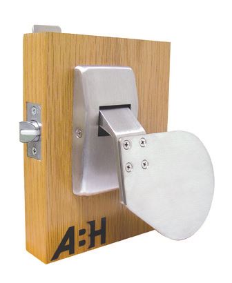ABH 6800 Pull/Push Latch, Cylindrical Low Profile