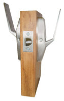 ABH 6800Q Quiet Pull/Push Latch, Cylindrical Latch