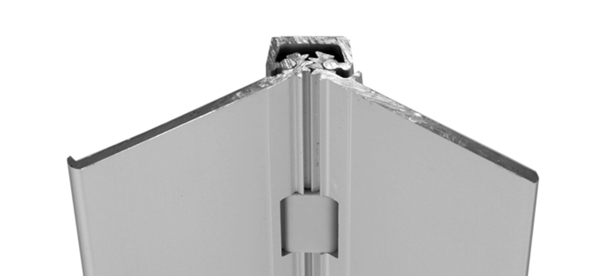 ABH A240HD - Aluminum Continuous Gear Hinges Full Mortise