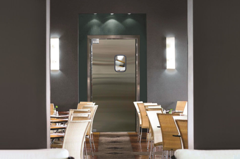 Eliason - SCP3, Stainless Steel Medium Impact Traffic Door
