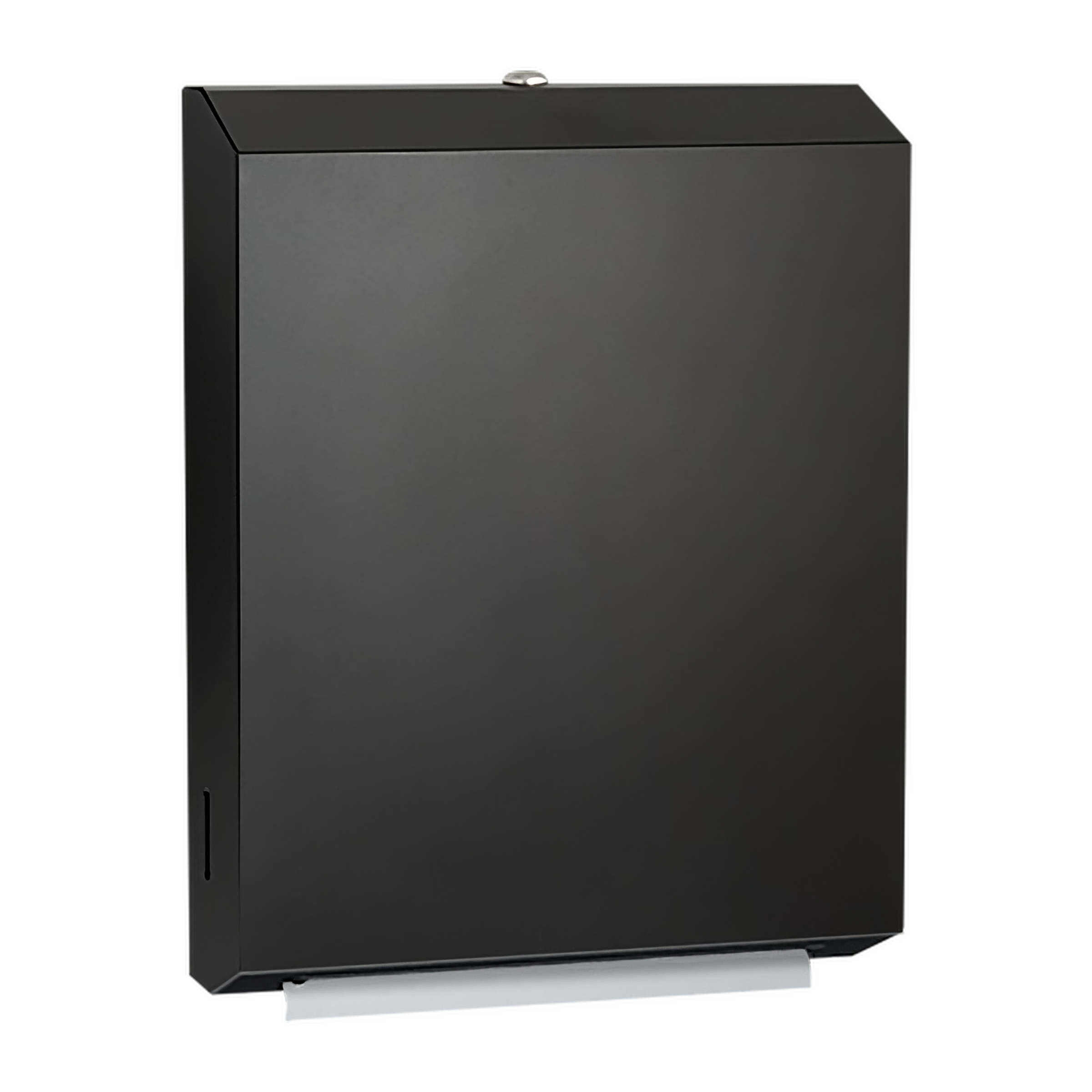 Matte Black - Paper Towel Dispenser - Multi, C-Fold - Powder Coated Stainless - Surface Mounted - NEW