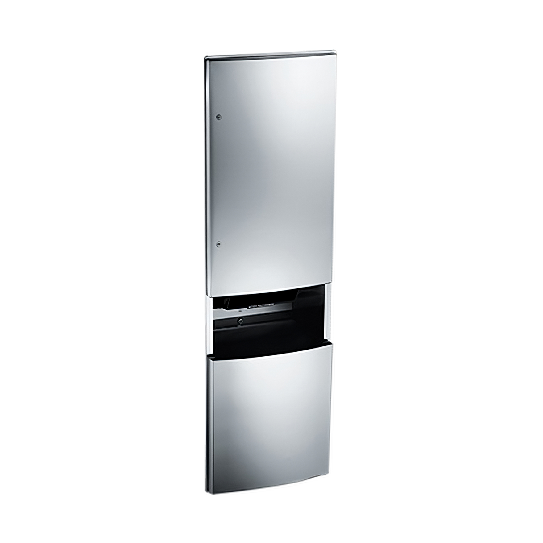 Roval - Auto Roll Paper Towel Dispenser / Removable Waste Receptacle - Battery - Recessed - ASI 10-2046921 Series