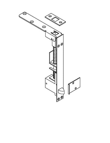 ABH 1862S Automatic Flush Bolt,Wood, Single