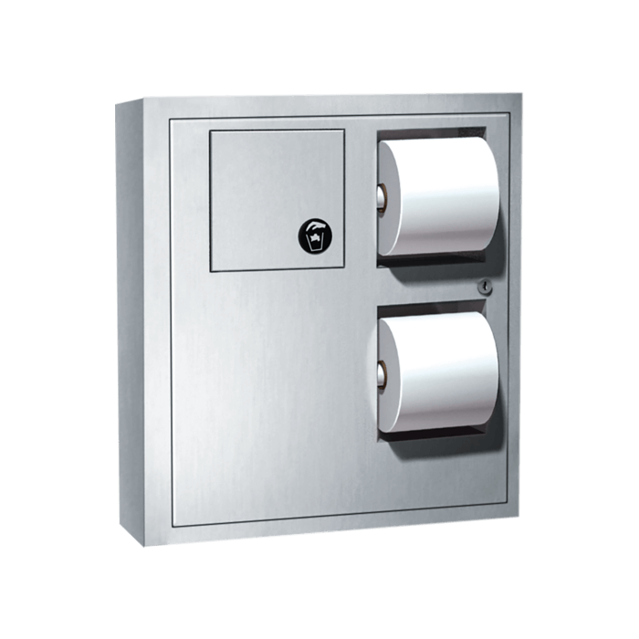 ASI - 10-04833 - Toilet Tissue Dispenser & Sanitary Napkin Disposal - Surface Mounted