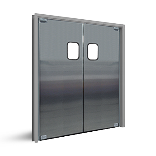 Eliason DSP-3 Stainless Steel Traffic Door, 9"x14" Window