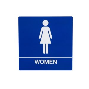 Trimco 508 ADA Women Restroom Sign
