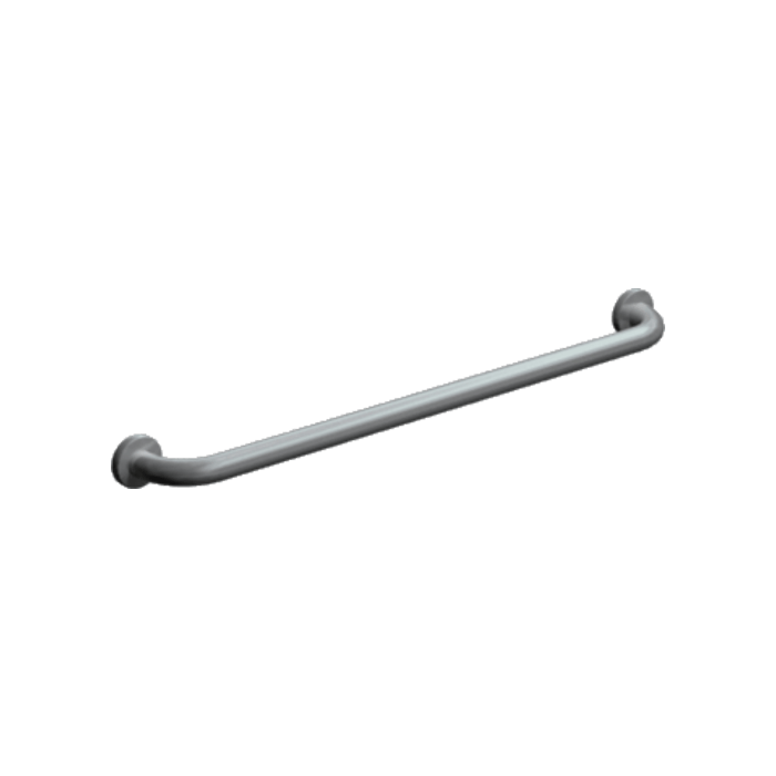 Exposed Flange (1-1/2" O.D) Smooth - Straight Grab Bar - Various Sizes