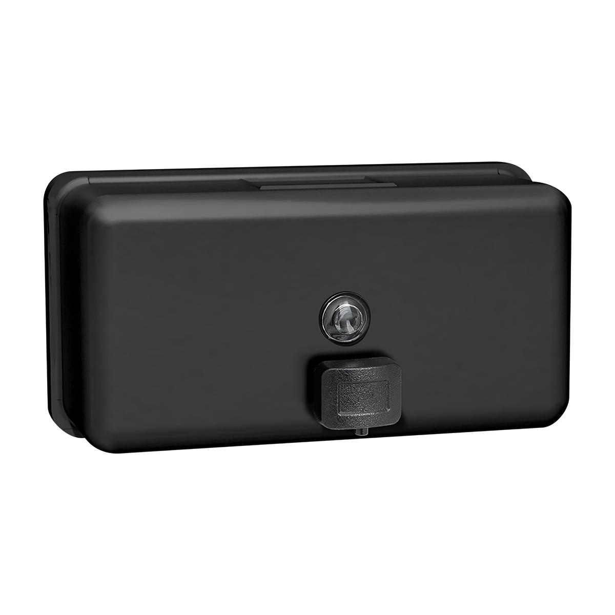 Matte Black Soap Dispenser Liquid, Horizontal Powder Coated Stai